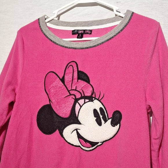 Disney Pink Minnie Mouse Sweatshirt, Sz 8, NWOT - Picture 4 of 11